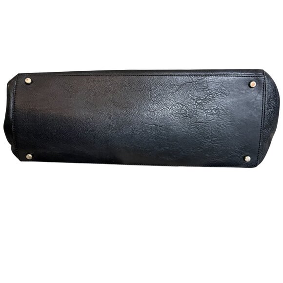 Kate Spade Anisha Chrystie black butter-soft leather tote bag gold-tone hardware - Picture 13 of 13